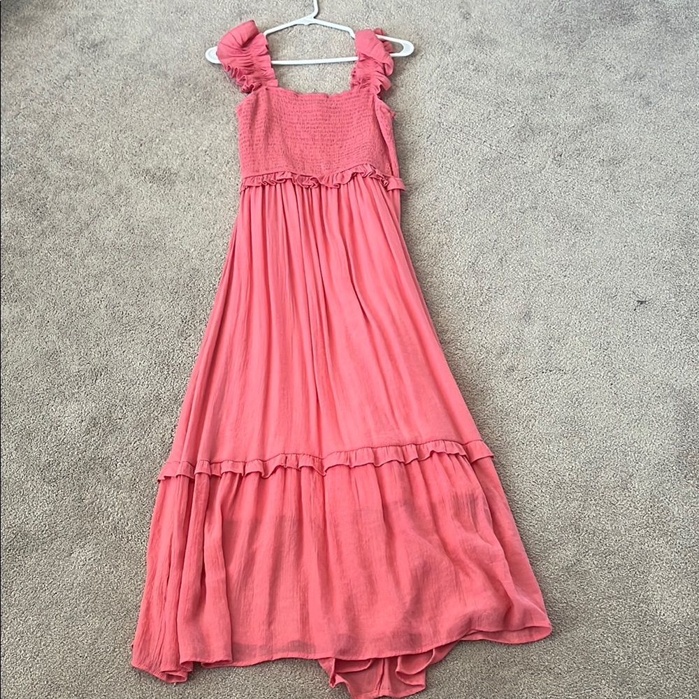 Blu Pepper Coral  Dress